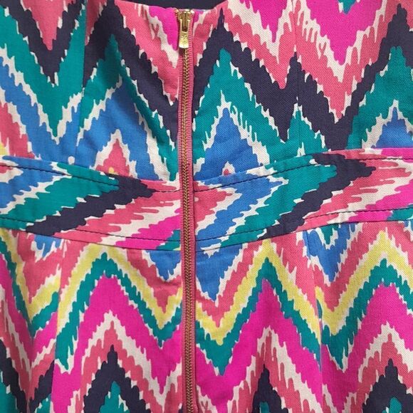 Lilly Pulitzer Sherlynn Heart's-A-Flutter Multicolor Dress...Size O - Picture 6 of 8